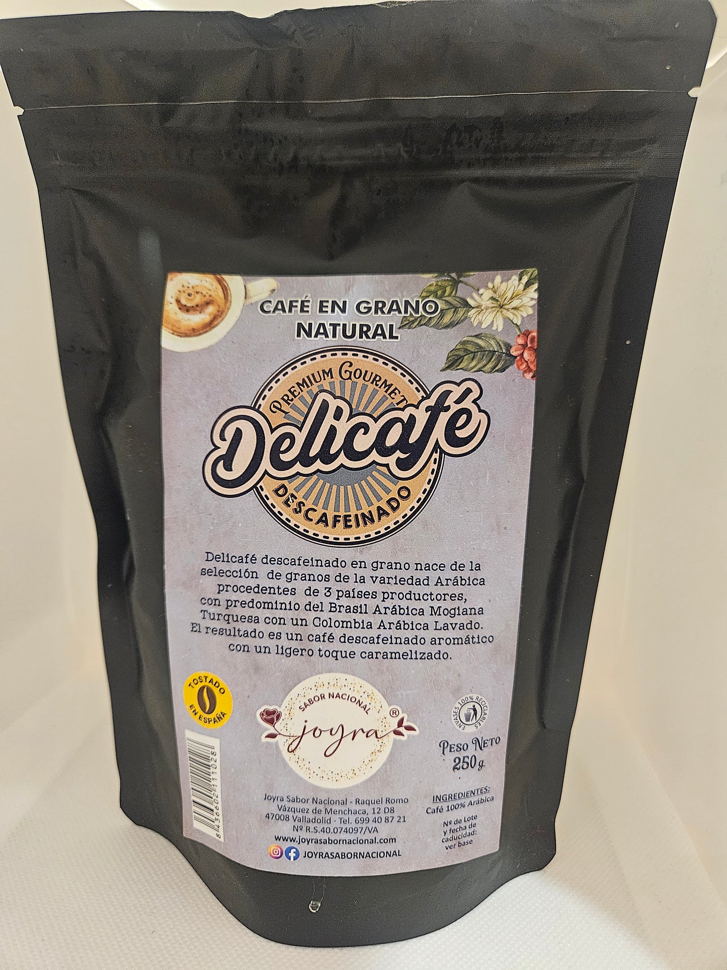 Cafe Descafeinado 250Gr