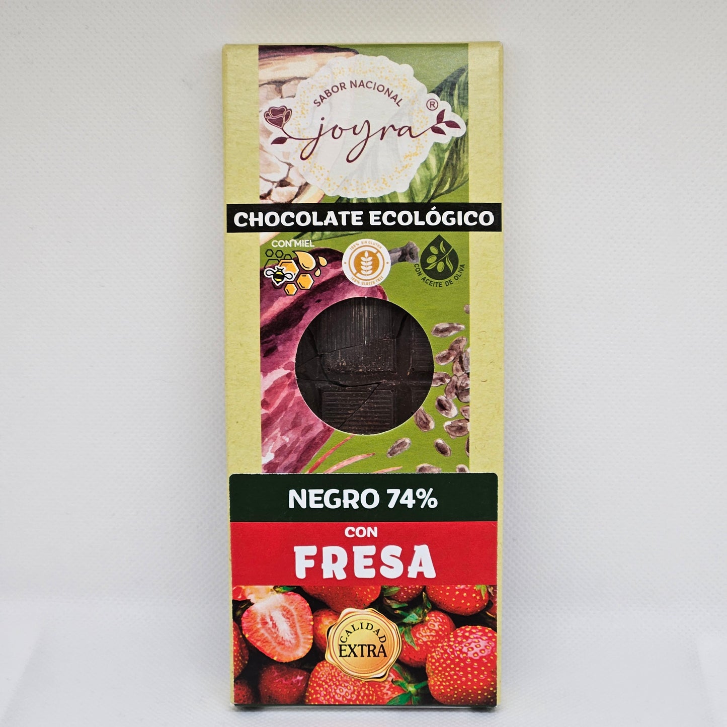 Chocolate negro con Fresa Eco