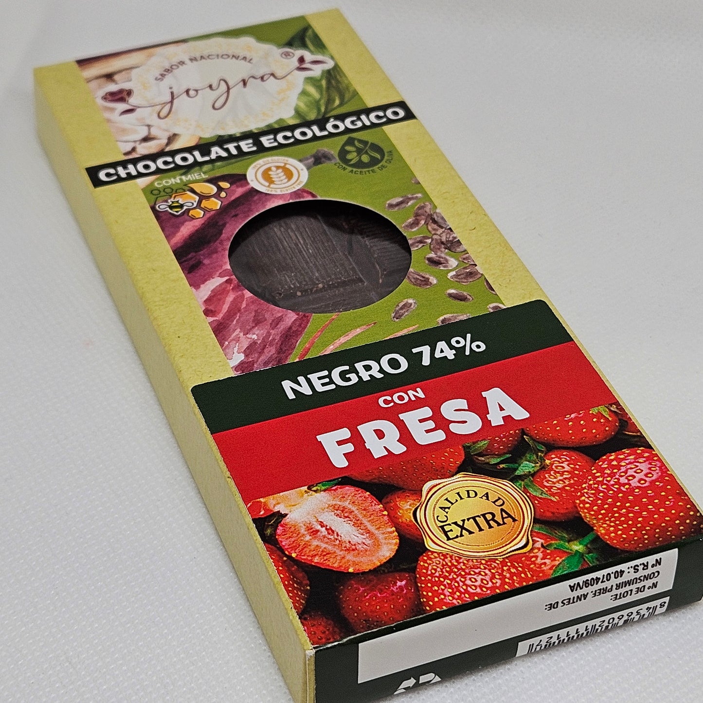 Chocolate negro con Fresa Eco