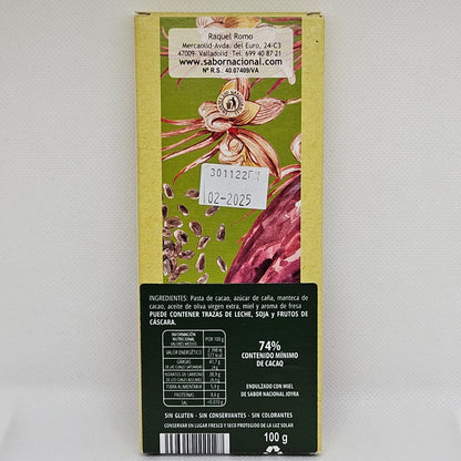 Chocolate negro con Fresa Eco