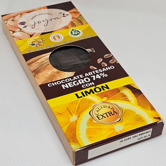 Chocolate 74% Limon Artesano