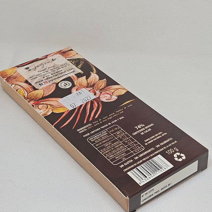 Chocolate 74% Nueces Artesano