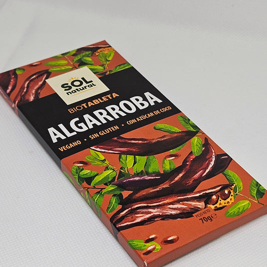 Chocolate Vegano Algarroba Sol natural